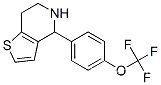 Molecular Structure of 213462-18-1 (4-[4-(Ttrifluoromethoxy)phenyl]-4,5,6,7-tetrahydrothieno[3,2-c]pyridine)